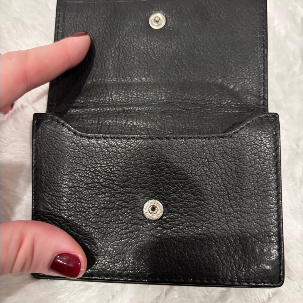 Givenchy Black Leather Card Holder - Picture 3 of 4